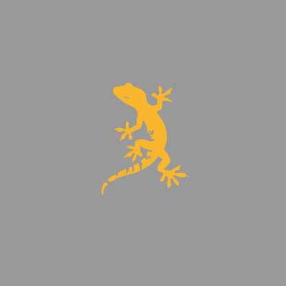 Gecko Strolling Car Sticker