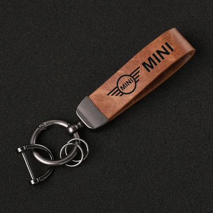 Mini Cooper Vintage Key Ring 