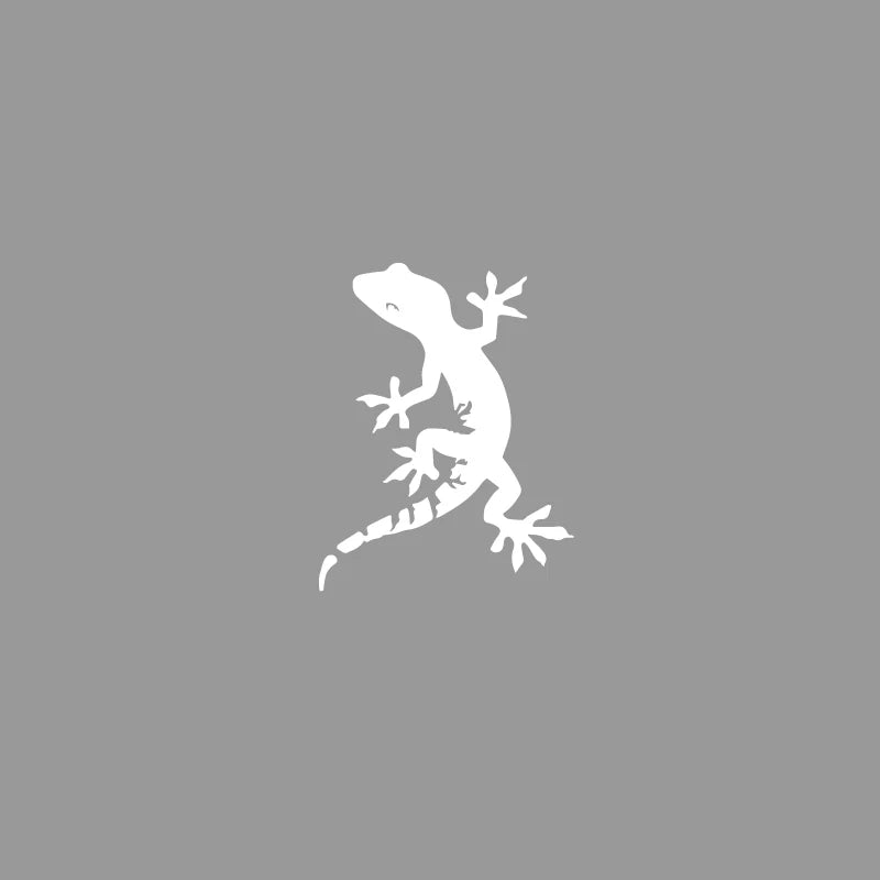 Gecko Strolling Car Sticker