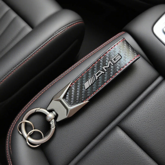 AMG Carbon Fiber Keychain 
