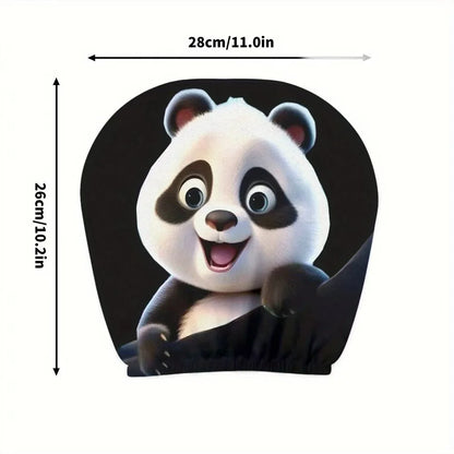 2PC Halloween Face Printed Car Pillow 