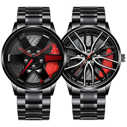 Car Wheel Watch for Men