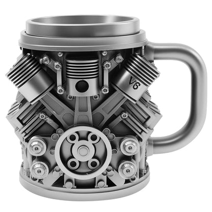 V8 Engine Mug