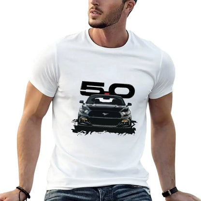 Schwarzes S550-Auto-T-Shirt
