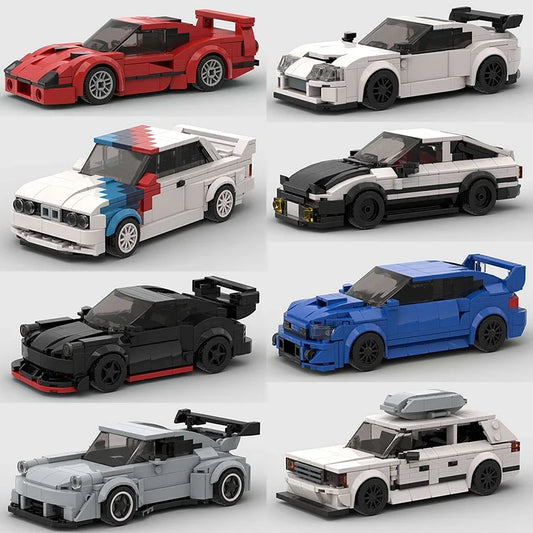 Racing Car Building Block Collection