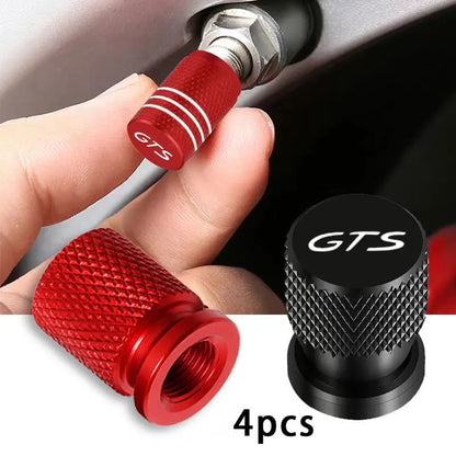 GTS Aluminum Tire Valve Caps 