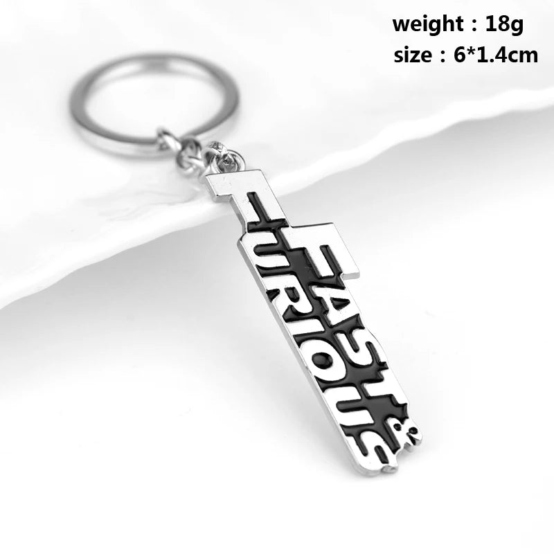 Fast & Furious Metal Keychain 