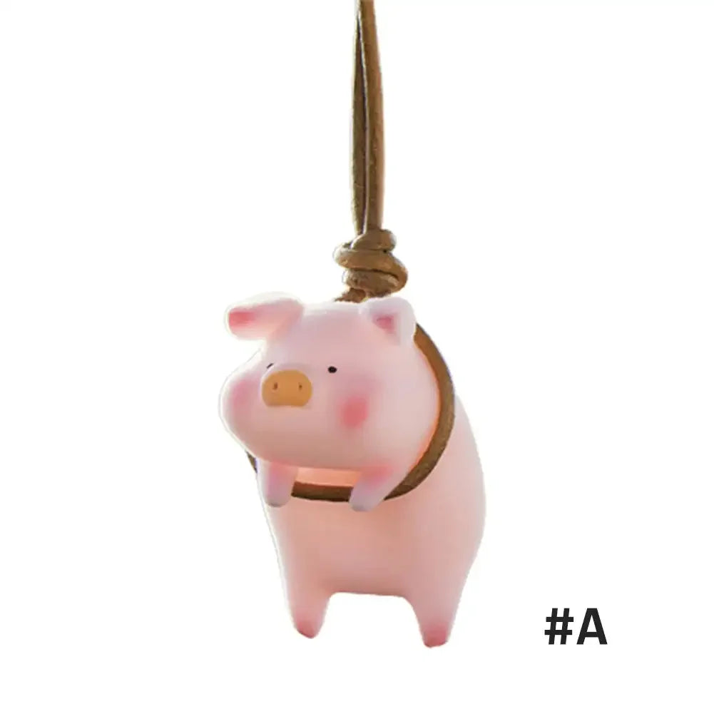 Cute Pig Car Accessory 