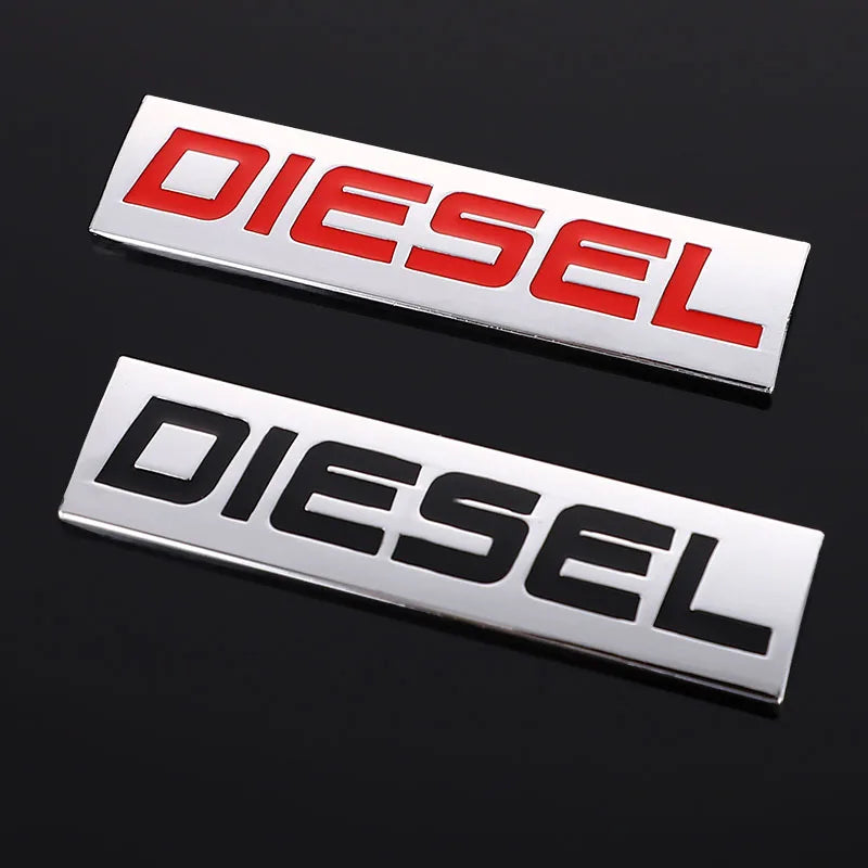 3D Metal Car Sticker Diesel Logo