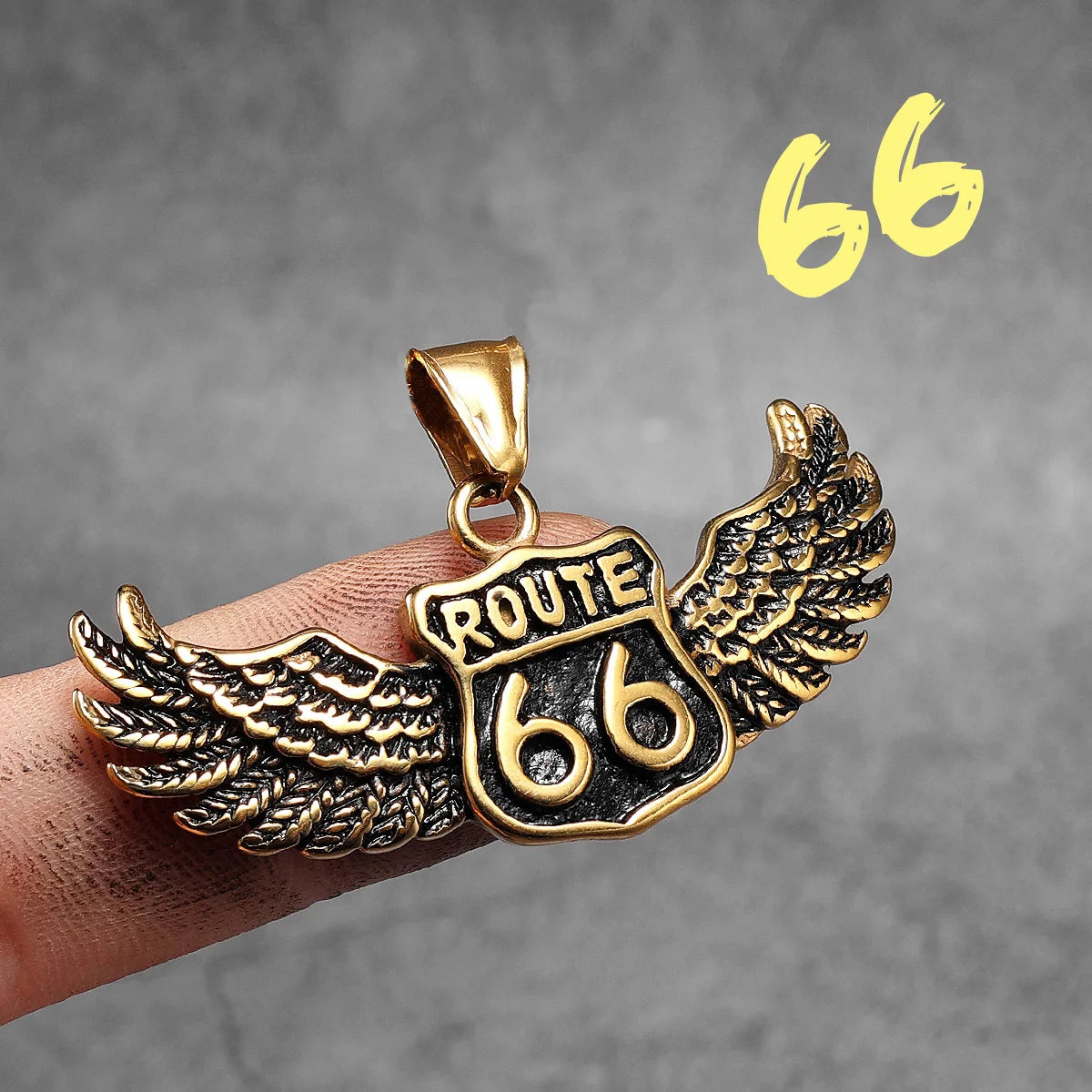 Dây chuyền nam Route 66 Wings