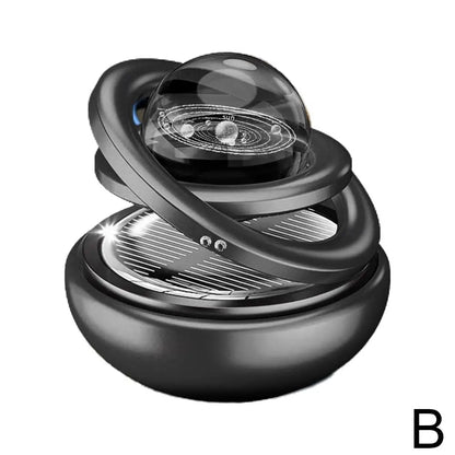 Solar Powered Rotating Car Air Freshener