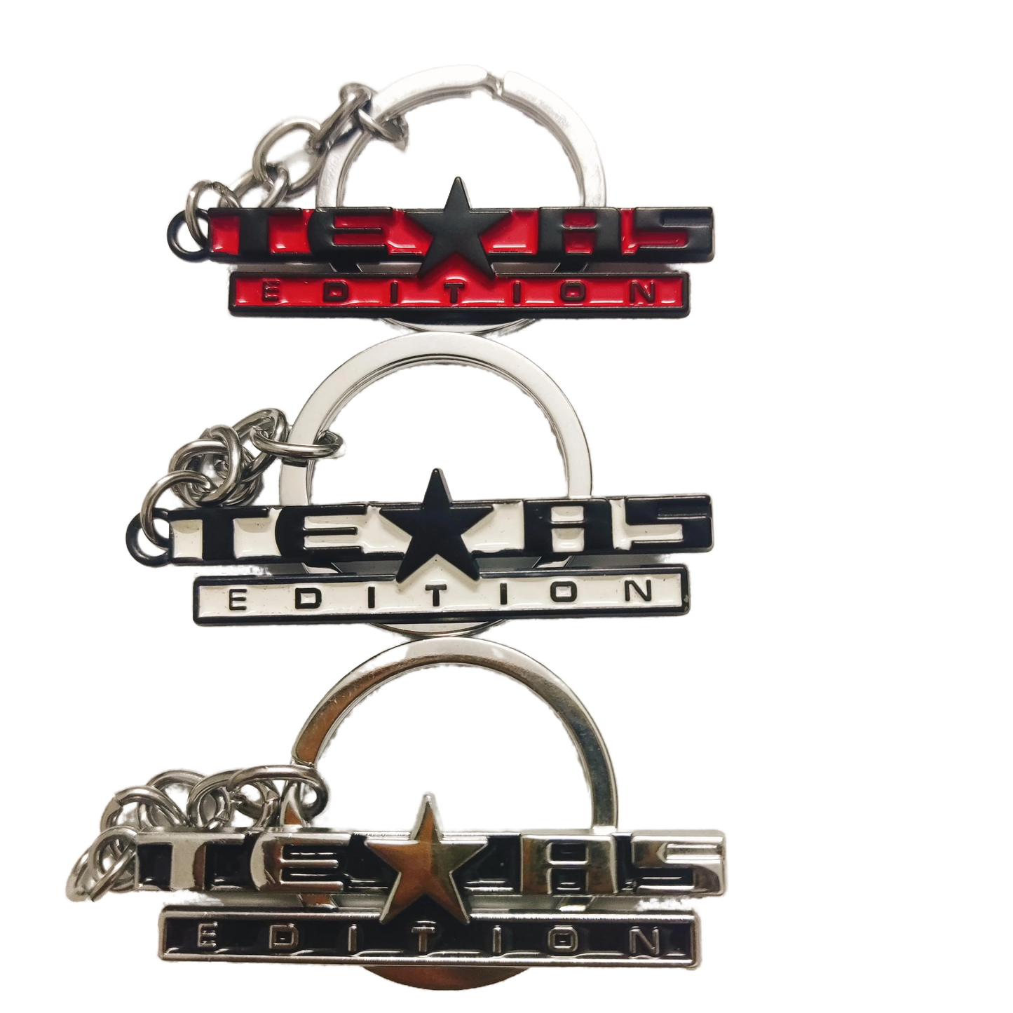Texas Edition Metal Keychain