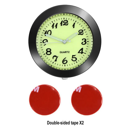 Alloy Luminous Car Clock