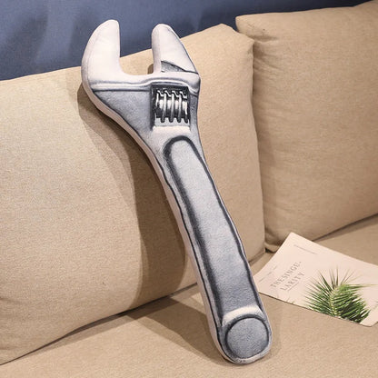 Plush Wrench Tool Pillow