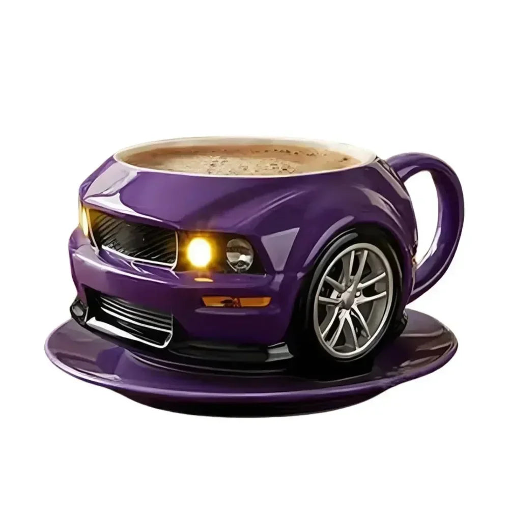 3D Sports Car Design Coffee Mug