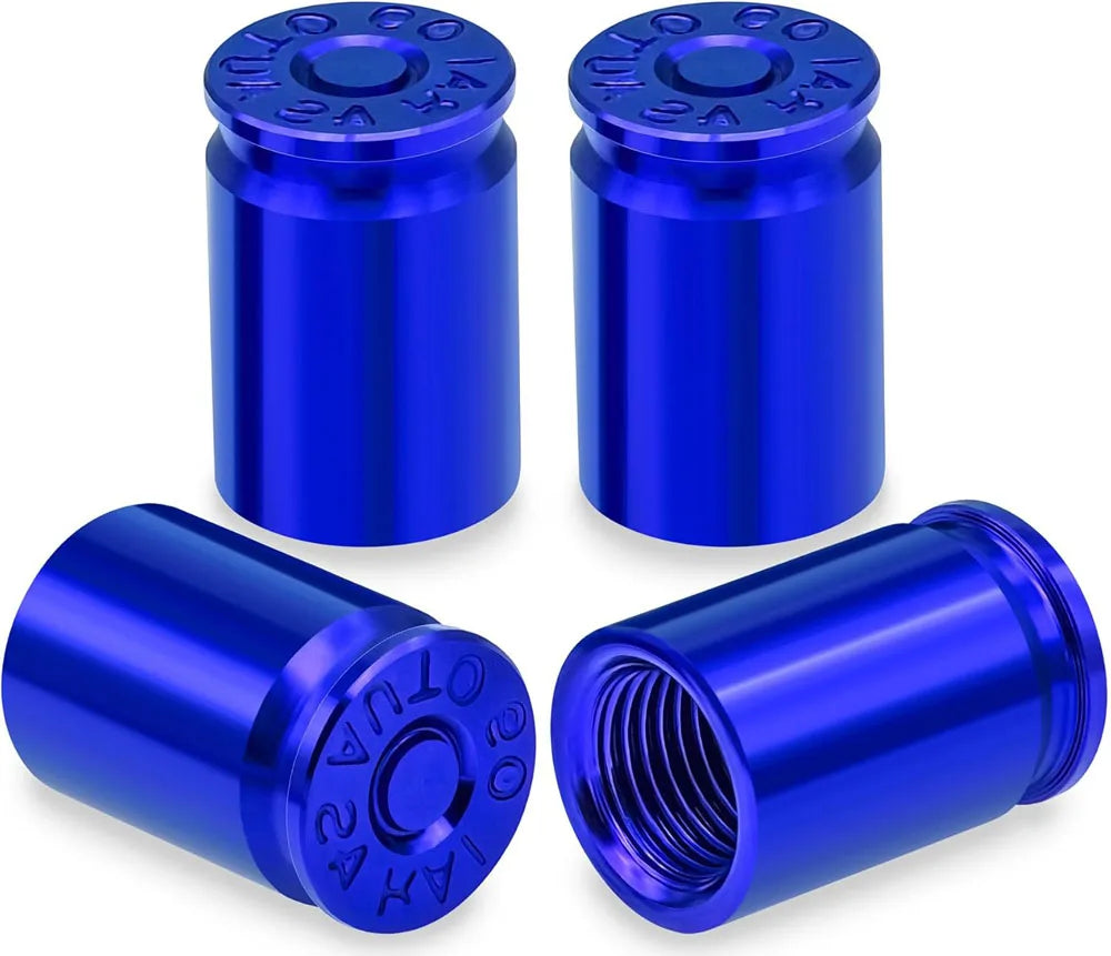 4PCS Tire Valve Caps Aluminum