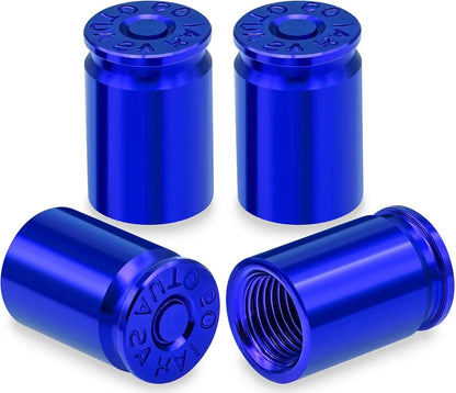 4PCS Tire Valve Caps Aluminum