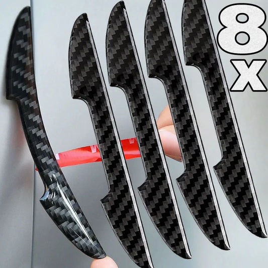 Protección de tira de fibra de carbono para puerta de coche
