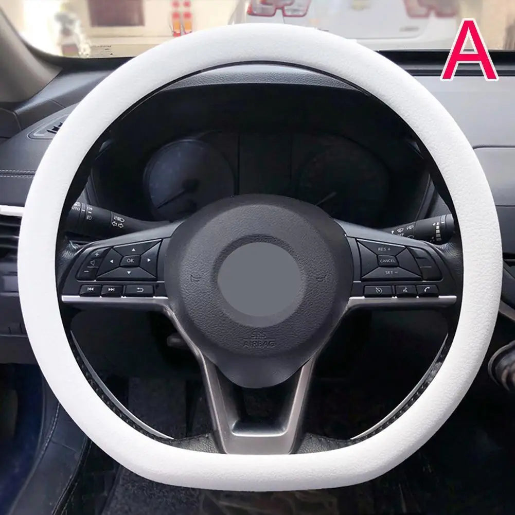 Car Silicone Steering Wheel Cover 