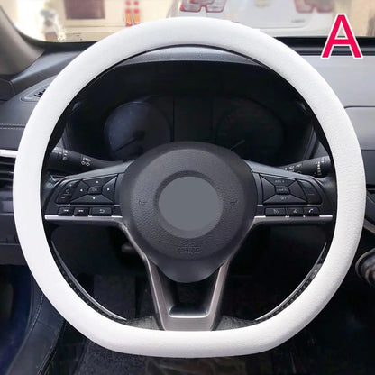 Car Silicone Steering Wheel Cover 