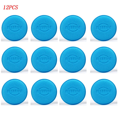 12Pcs Car Sponge Wax Applicator
