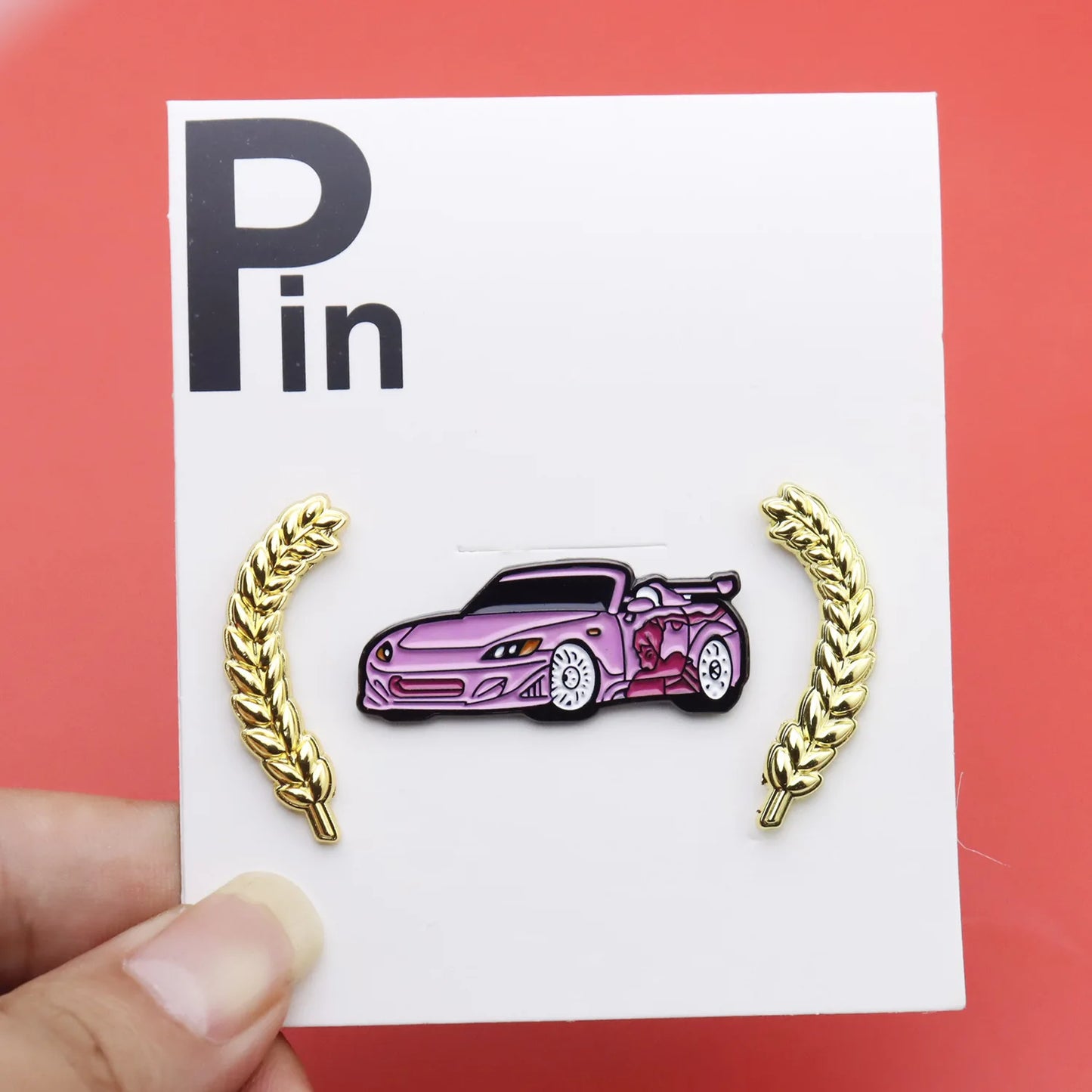 Sports Car Enamel Pins