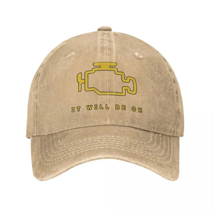 Check Engine Cap