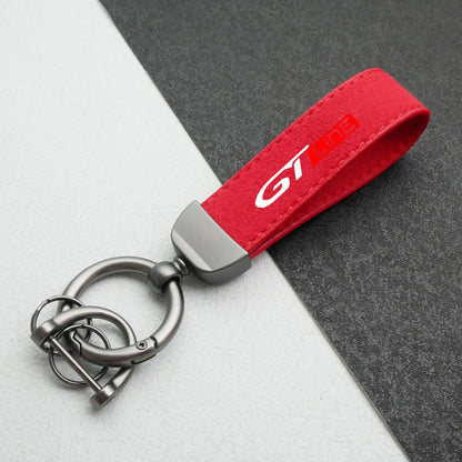 GT Leather Keychain 