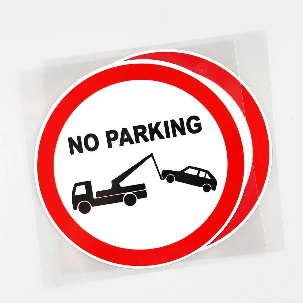 Sem estacionamento adesivos carro