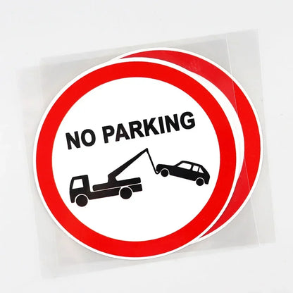 Sem estacionamento adesivos carro