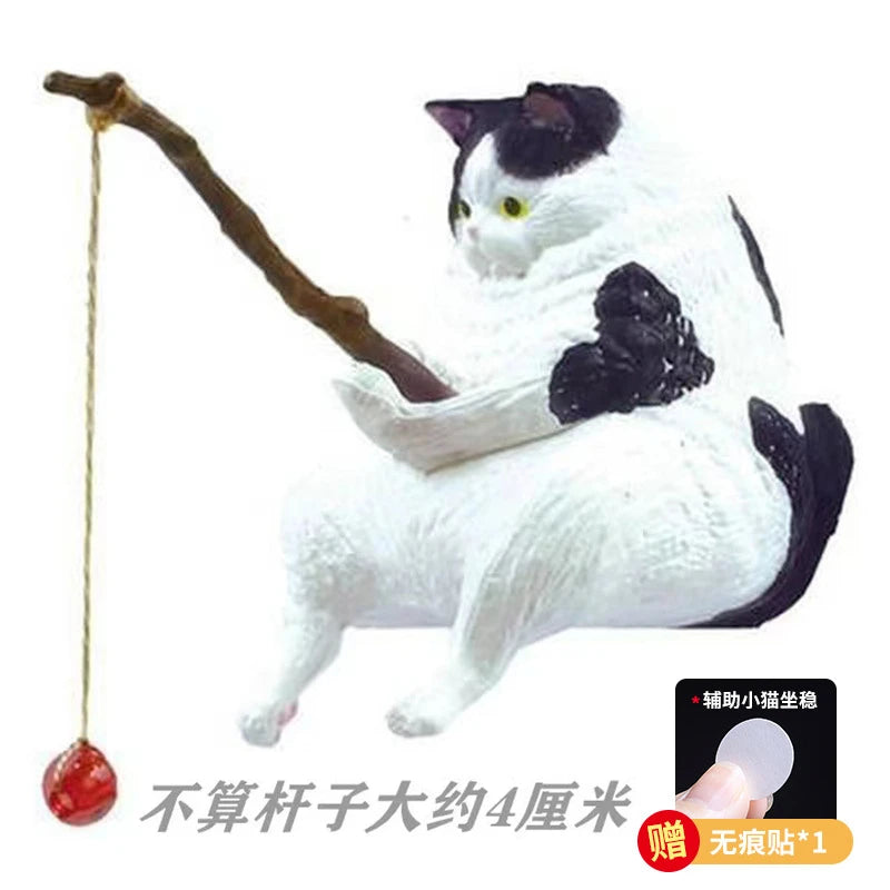 Fishing Cat Car Interior Decor 