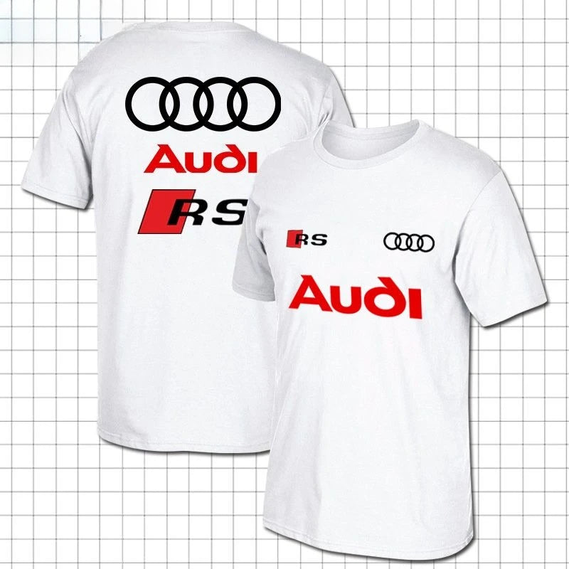 Camisa de manga curta de algodão RS