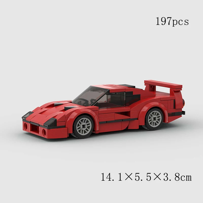Racing Car Building Block Collection