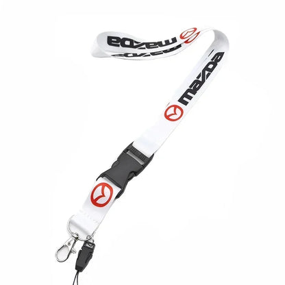 Porte-clés de lanière de voiture inspiré de Mazda