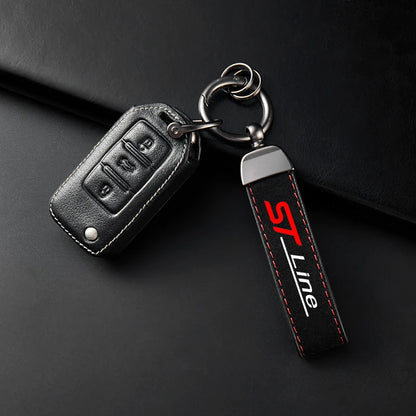 Porte-clés en cuir ST Line 