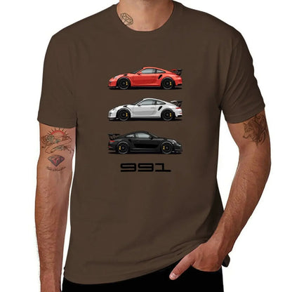 Klassisches 991 GT3 RS Baumwollhemd PE