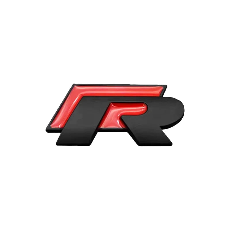 R logo Emblem Trunk Sticker