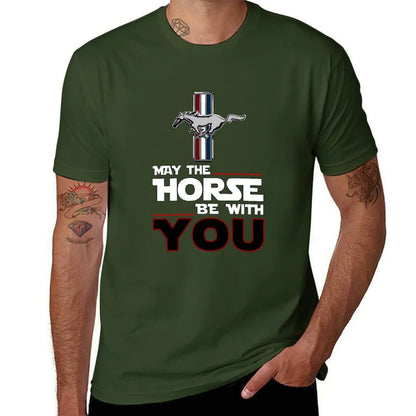 May the Horse Be with You Cotton Shirt