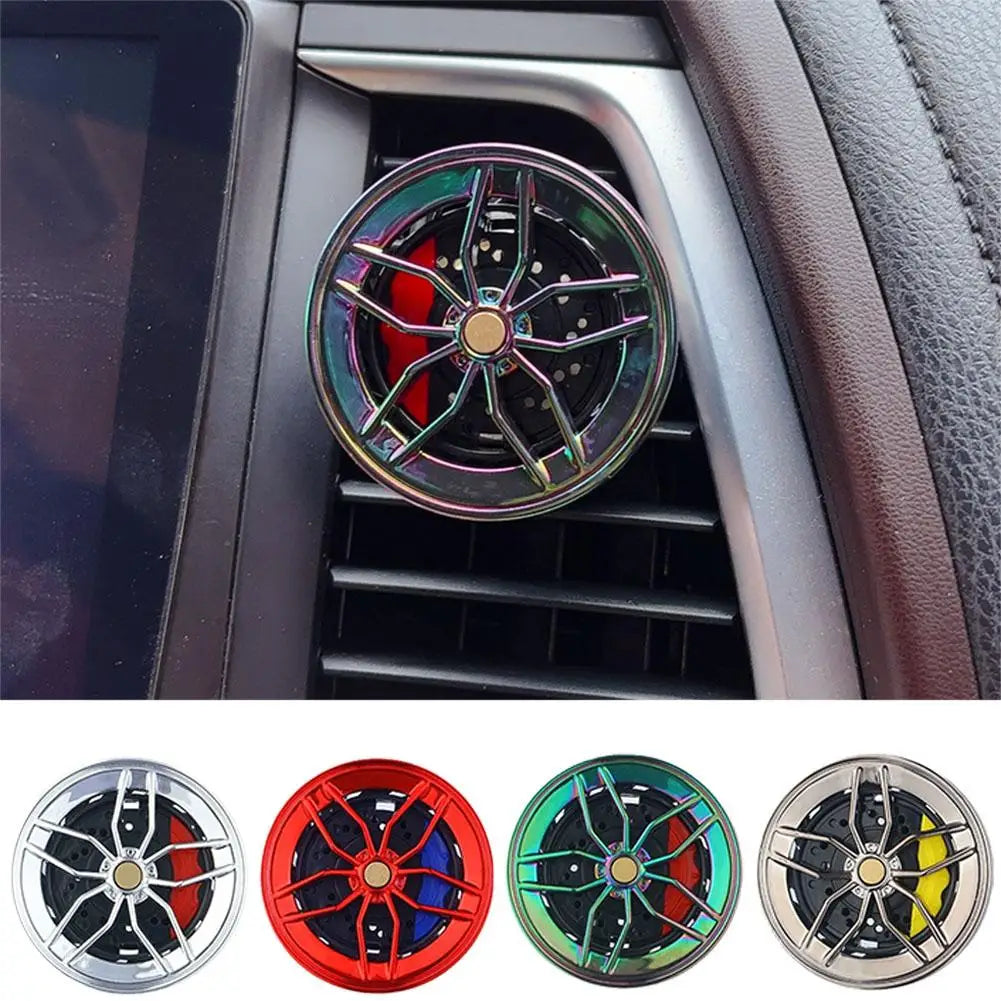 Wheel Rotatable Car Air Freshener Clip 