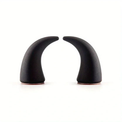 Cute Devil Car Decor 2Pcs Soft Silicone 