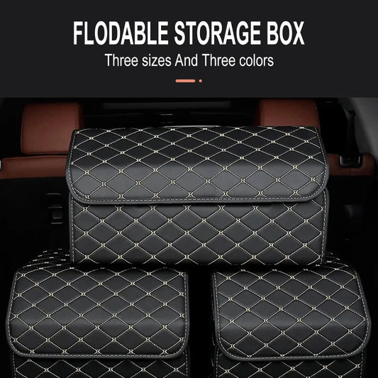 Luxury Foldable Car Trunk Storage Box