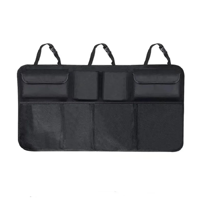 Bolsa de armazenamento para porta-malas de carro, banco traseiro 