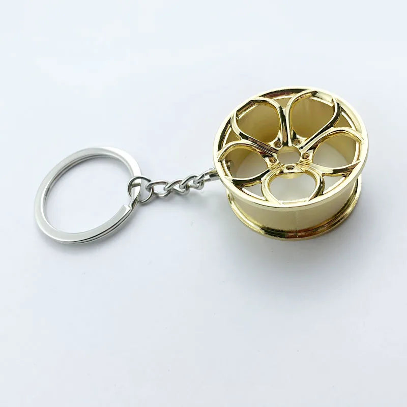 Car Wheel Key Chain 
