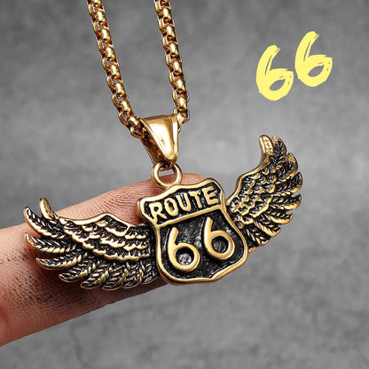 Dây chuyền nam Route 66 Wings