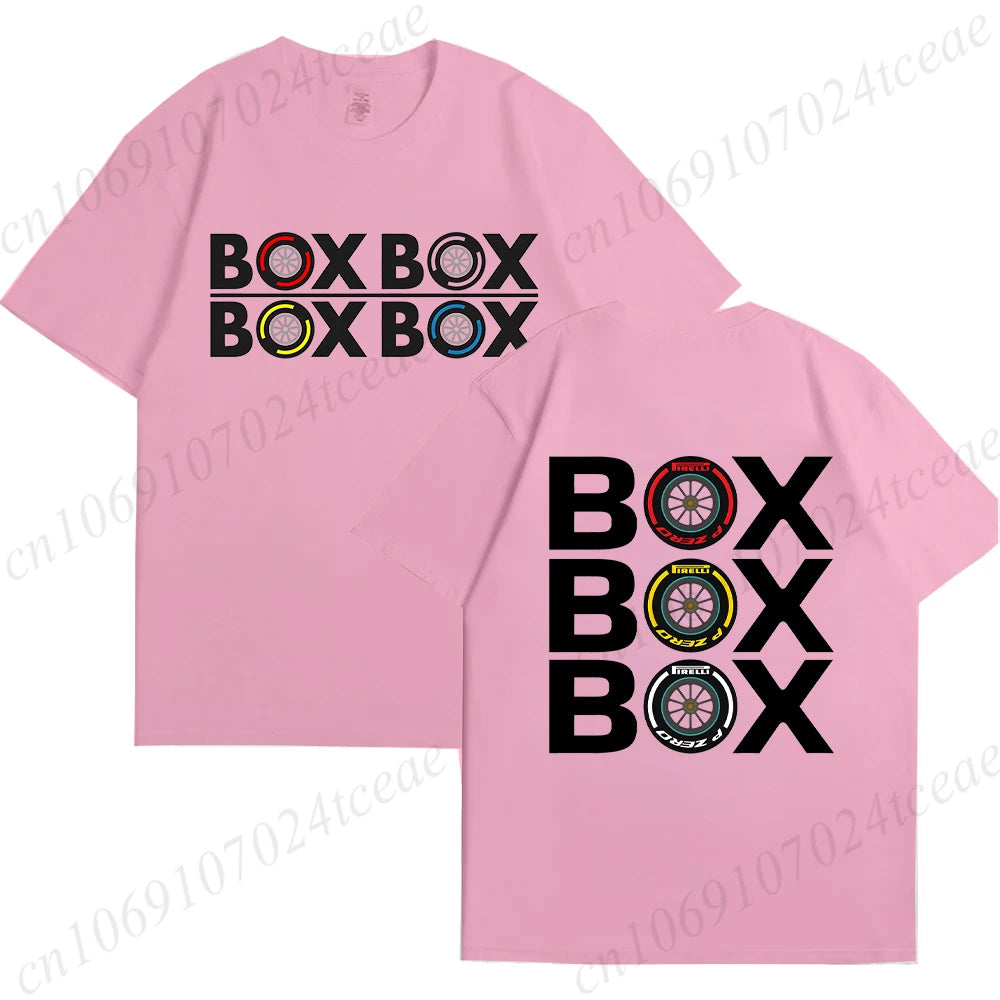 “Box Box Box” F1 Cotton Shirt