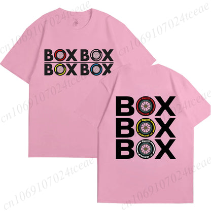 “Box Box Box” F1 Cotton Shirt
