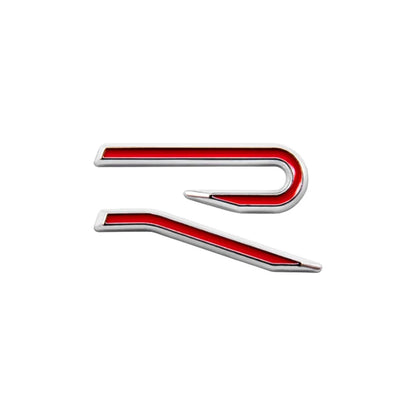 R logo Emblem Trunk Sticker