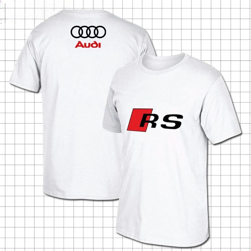 Camisa de manga curta de algodão RS