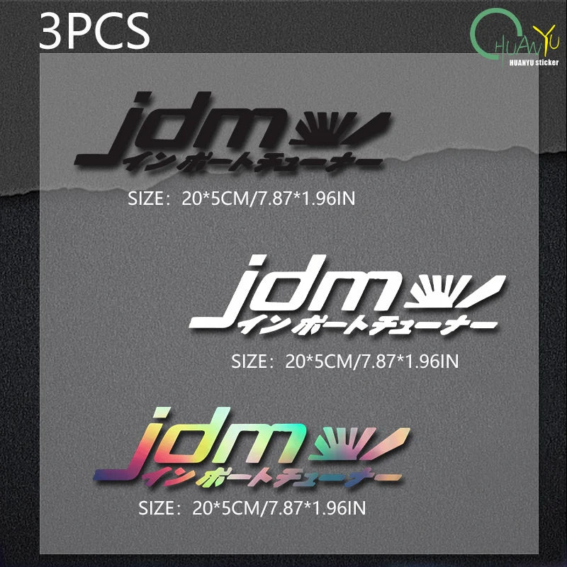 1. JDM Import Tuner Car Decal