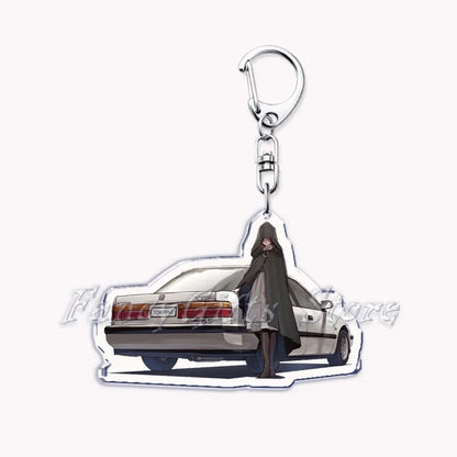 Portachiavi in acrilico per auto iconica JDM